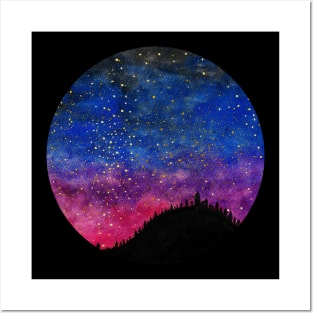 Starry Sky Posters and Art